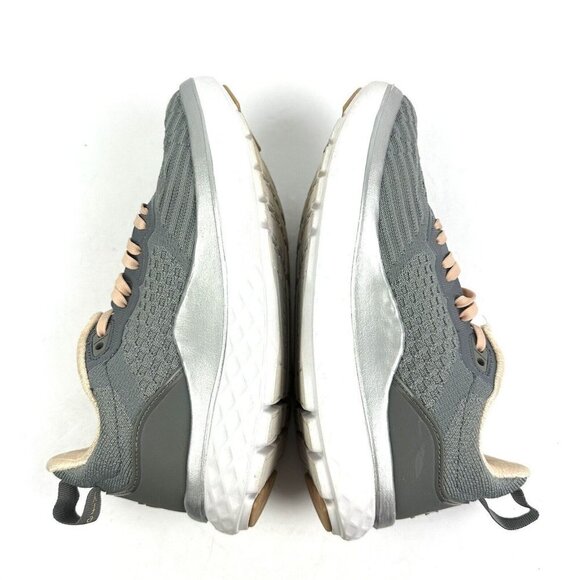 Gravity Defyer Sneaker 7 XLR8 Running Shoes Womens Gray Peach Silver Womens - Picture 7 of 12